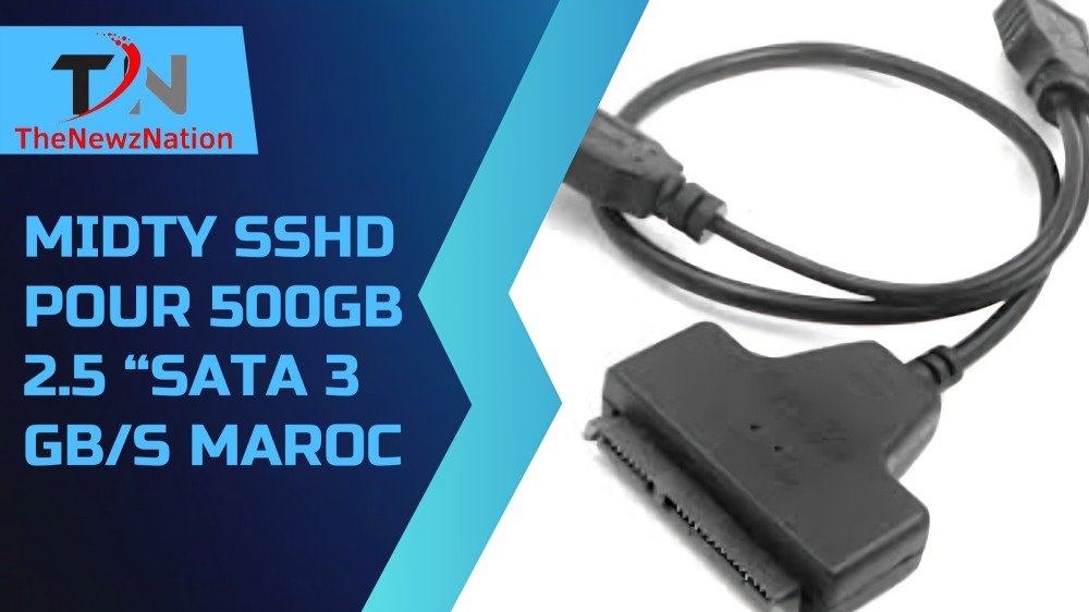 Midty SSHD Pour 500gb 2.5 “sata 3 gbs Maroc